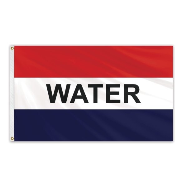 Water Message Flag 3'x5' Standard Flag